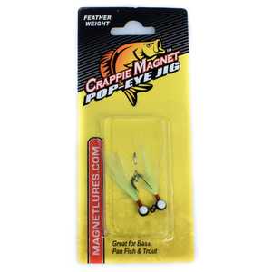 Leland Popeye Jig - Chartruese 1/64oz 2pk