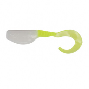 Leland Slab Curly - White/Chartreuse 12pk