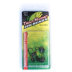 Leland Trout Magnet Replace - Black 1/64oz 5pk