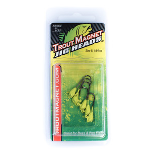 Leland Trout Magnet Replace - Chartreuse 1/64oz 5pk