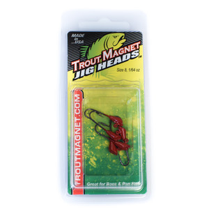 Leland Trout Magnet Replace - Red 1/64oz 5pk