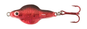 Lindy Ice Flyer Spoon - Rattln - 3/16oz 1.5'' Tg Red Tail