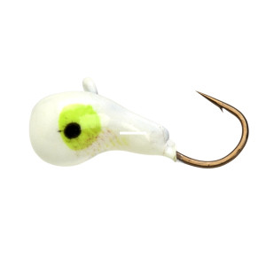 Lindy Ice Tungsten Toad - #14 Chartreuse Glow 1pk