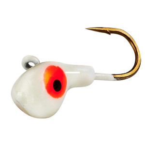 Lindy Ice Tungsten Toad - #14 Glow 1pk