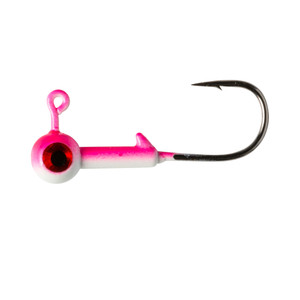 Lindy Lead Free Jig - 1/16oz Hot Pink Glow 2pk - LJGLF2204