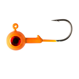 Lindy Lead Free Jig - 1/4oz Fluorescent Orange 2pk - LJGLF5202