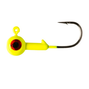 Lindy Lead Free Jig - 1/8oz Hot Yellow 2pk - LJGLF3205