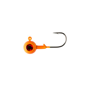 Lindy Lead Free Jig - 3/8oz Fluorescent Orange 2pk - LJGLF6202