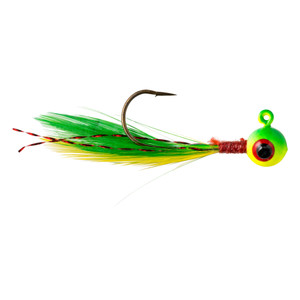 Lindy Lead Free LittleNipper - 1/16oz Lime Hot Yellow 2pk - LLNLF2206