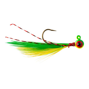 Lindy Lead Free LittleNipper - 1/64oz Lime Hot Yellow 2pk - LLNLF0206