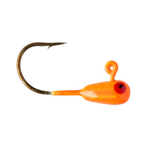 Lindy Lead Free LiveBait Jig - 1/16oz FluorescentOrange 2pk - LLBJLF2202
