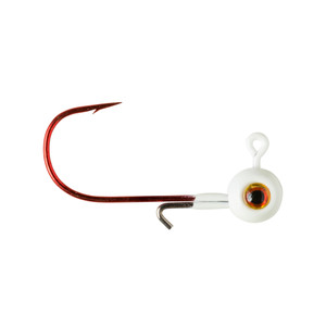 Lindy Lead Free Max Gap Jig - 1/16oz White Glow 2pk - LMAXLF2209