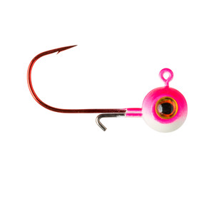Lindy Lead Free Max Gap Jig - 1/8oz Hot Pink Glow 2pk - LMAXLF3204