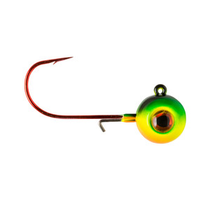 Lindy Lead Free Max Gap Jig - 3/8oz Fire Tiger 2pk - LMAXLF6210