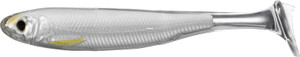 Live Target Lures - Slow-Roll Shiner - 3'' Slv/Prl