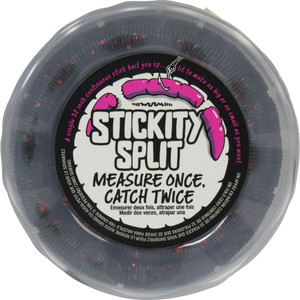 Lunkerhunt WURM StickitySplt - 32'' Watermelon Red Flake