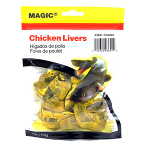 Magic Preserved ChickenLiver - 4oz Yellow/Cheese