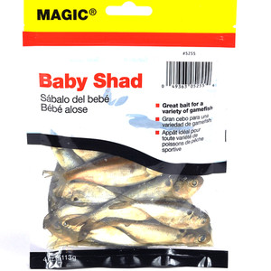 Magic Preserved Shad - 4oz Natural