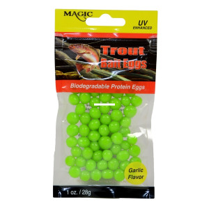Magic Trout Bait Eggs - 1oz Chartreuse/Garlic
