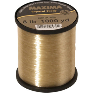 Maxima Monofilament - 443 yd Crystal Ivory 30 lb