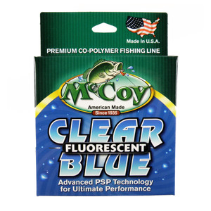 McCoy - Cl/Blue Florescent - 17 lb - 250 yd