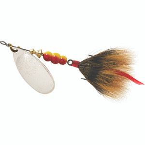 Mepps Aglia Dressed - 1/3oz Silver-Brown