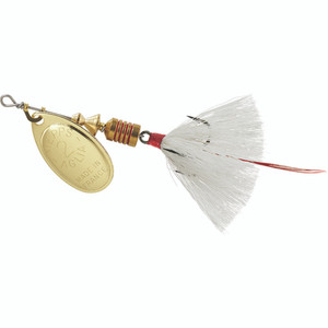 Mepps Aglia Dressed - 1/6oz Gold-White