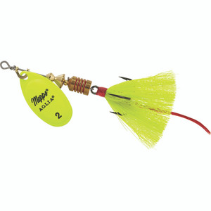 Mepps Aglia Dressed - 1/6oz Hot Chart-Yellow