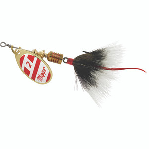 Mepps Aglia Dressed - 1/6oz Red/White-Grey