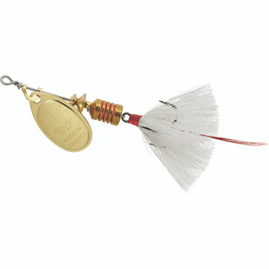 Mepps Aglia Dressed - 1/8oz Gold-White