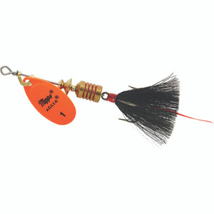 Mepps Aglia Dressed - 1/8oz Hot Orange-Black