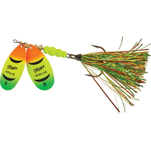 Mepps Aglia Flashabou2Blade - 11/16oz Hot FT-FT