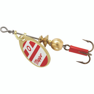 Mepps Aglia Plain - 1/12oz Red/White