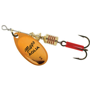 Mepps Aglia Plain - 1/6oz Orange Platium