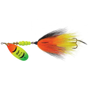 Mepps Aglia Tandem - 7/8oz Hot FT-Blk/Orng/Ylw