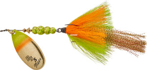 Mepps Bronze Slammer Dressed - 1/2oz Gold-Perch