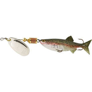 Mepps Comet Mino - 1/4oz Silver-Rainbow Trout