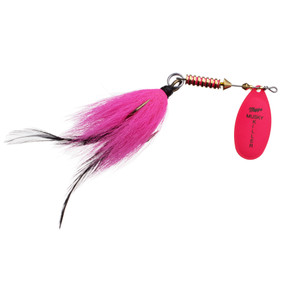 Mepps Musky Killer - 3/4oz Hot Pink-Pink