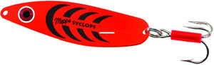Mepps Syclops Plain - 1oz Hot Orange