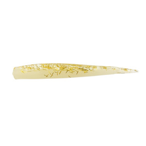 MirrOLure SW Lil John - 3.75'' Glow/Gold Glitter 8pk