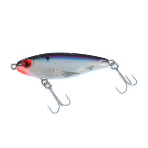 MirrOLure SW Suspend Twitch - 3/8oz 2.63'' BlkBk/Wht/Sil