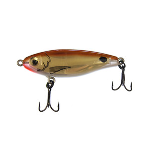 MirrOLure SW Suspend Twitch - 3/8oz 2.63'' CopBk/Wht/Gold