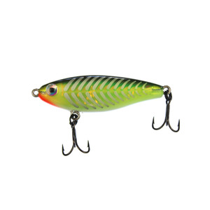 MirrOLure SW Suspend Twitch - 3/8oz 2.63'' GrnBk/Prl/ChSv