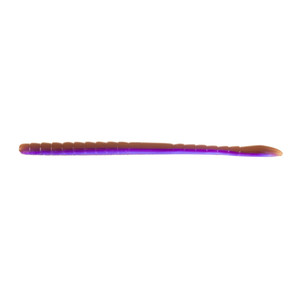 Missile Bait Magic Worm - 6'' Oxblood Grape 14pk