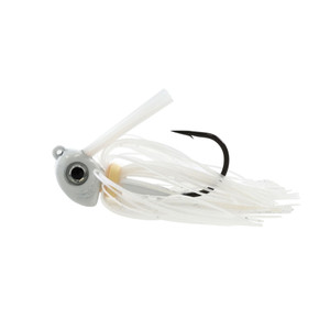 Missile Bait Mini Swim Jig - 7/16oz Pearl White