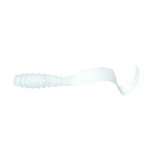 Mister Twister Teenie 2'' - Grub - White - 20pk