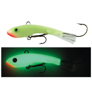 Moonshine Shiver Minnow - #0 Joe's Glow