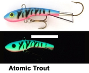 Moonshine Shiver Minnow - #00 Atomic Trout