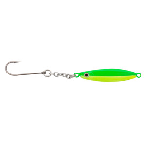 Mr Crappie Chick'n Chain - 1/8oz Lime-N-Ator