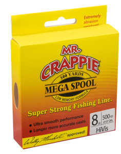 Mr Crappie Mono - 8lb 500 yd HiVis